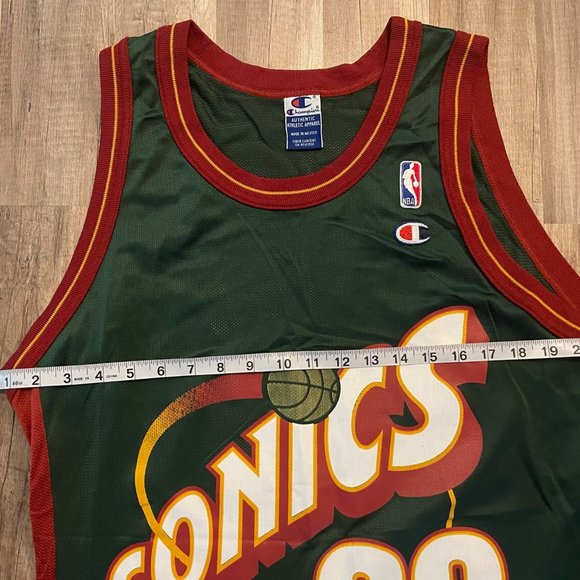 Vintage Champion Seattle Sonics Payton #20 Jersey - Picture 4 of 10